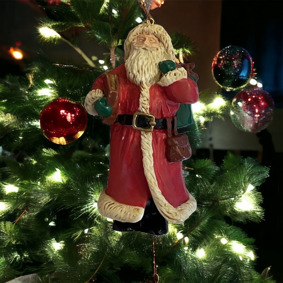 Vintage American Greetings “Father Christmas - 1992” Ornament - Picture 1 of 11